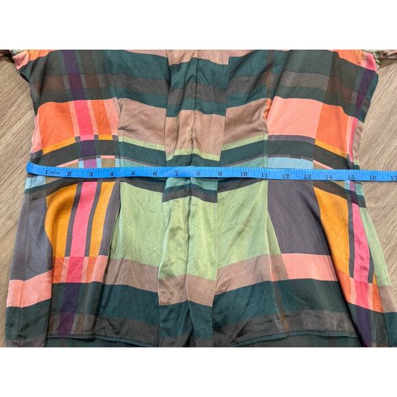 Etro Women’s Long Sleeve Silk Blouse Y2K Womens 40 US 4 Small - Picture 7 of 9